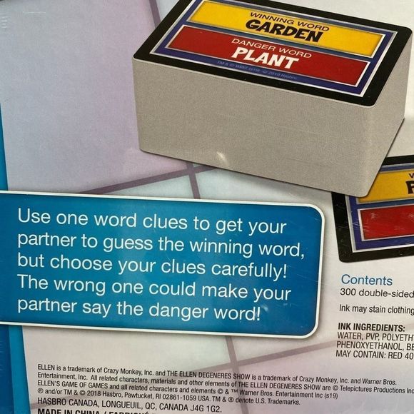 Ellen DeGeneres Ellen’s Games Danger Word game - Picture 3 of 3